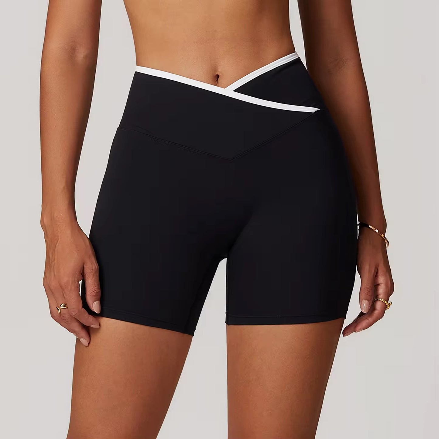 V-shaped shorts